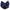 QHP Grace Hair Bow - Navy