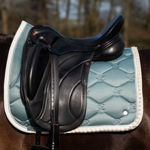 Load image into Gallery viewer, PS of Sweden Dressage Pad Ruffle - Steel Blue

