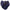 QHP Golden Hair Bow - Navy