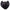 QHP Golden Hair Bow - Black