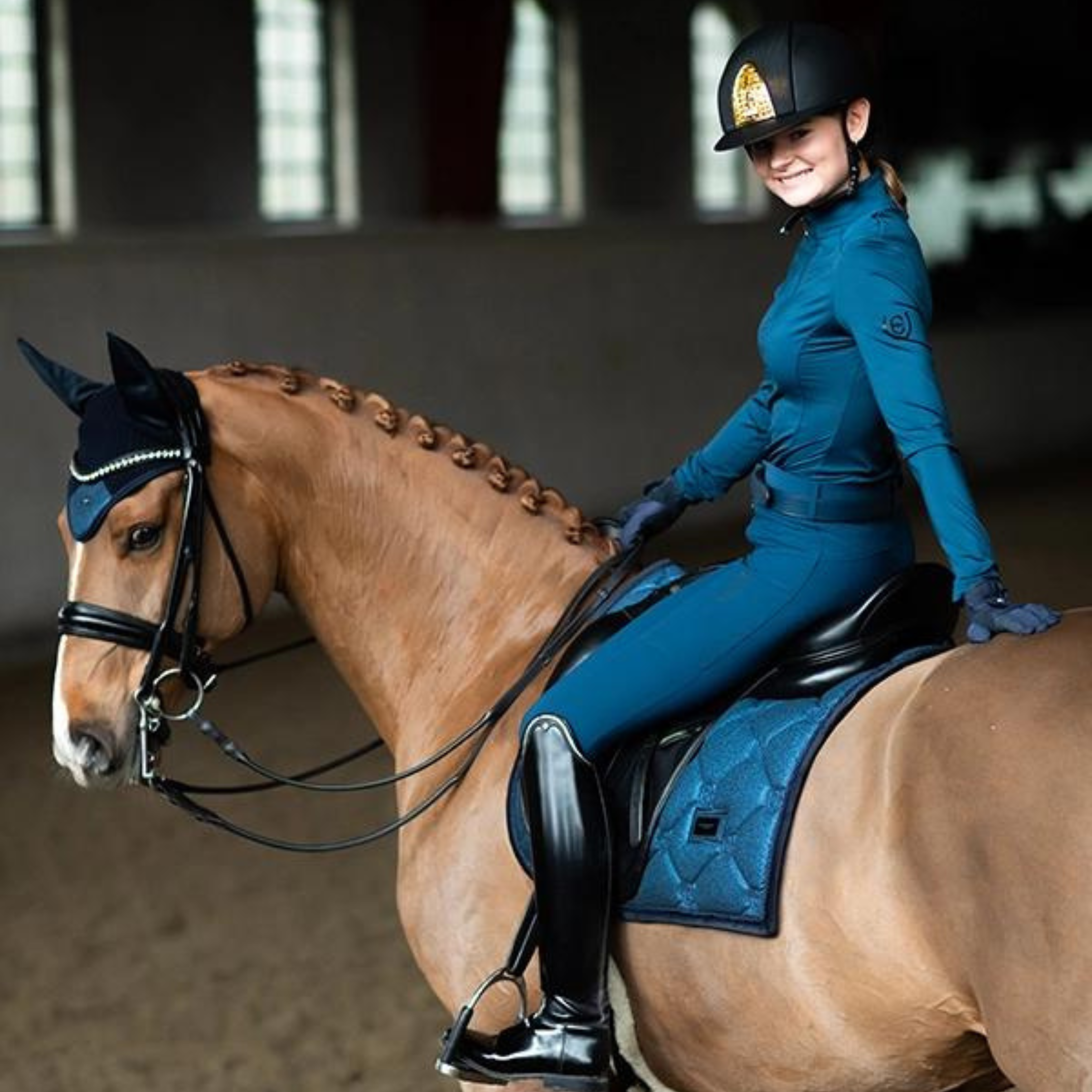 Riding Breeches Jump Elite Blue Meadow