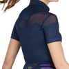 Derriere Short Sleeve Top - Navy