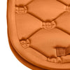 Equestrian Stockholm Satin Dressage Pad - Chestnut