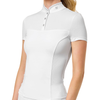 Equestrian Stockholm Revenew Short Sleeve Top - White