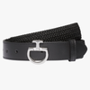 Cavalleria Toscana Ladies Elastic Belt - Black
