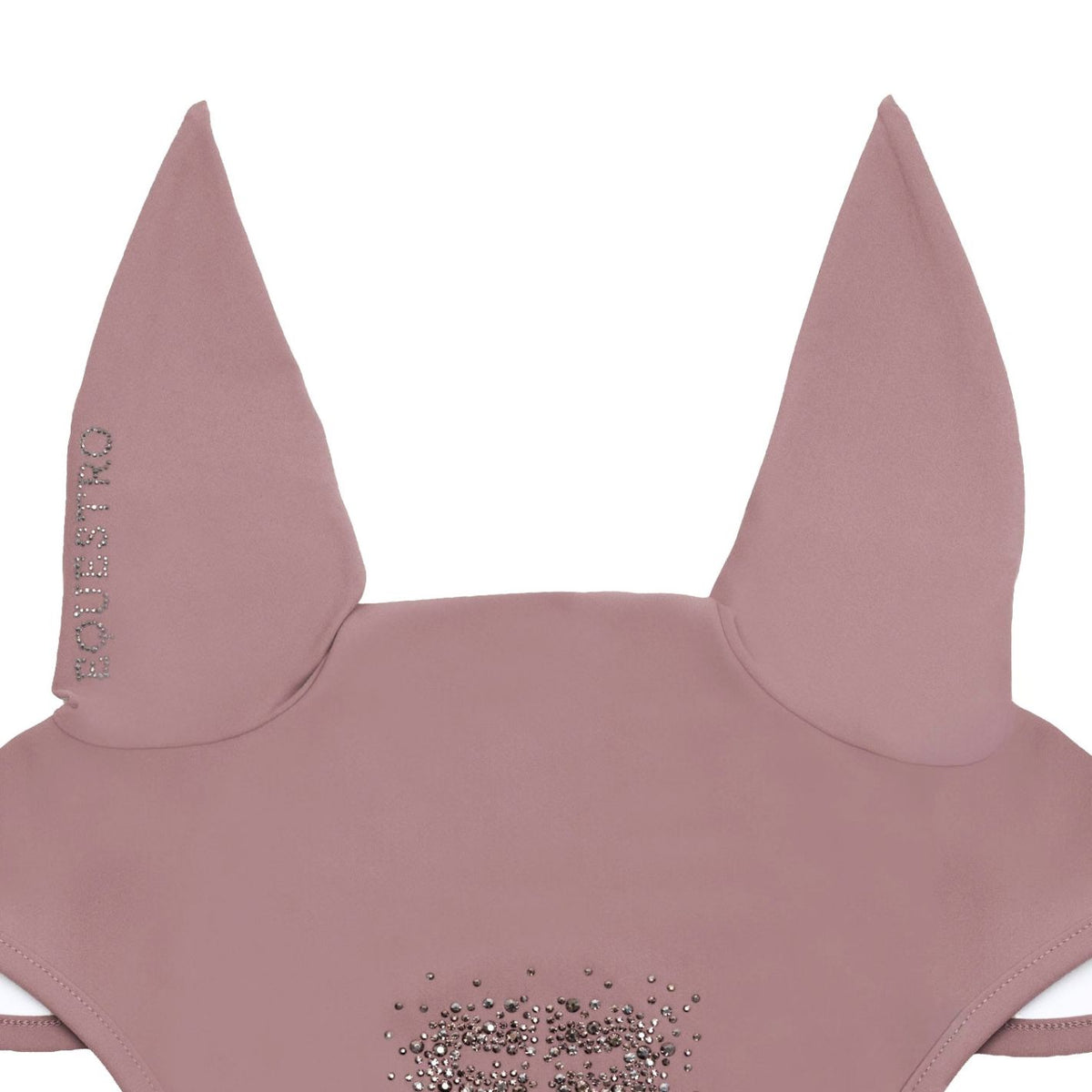 Equestro Rhinestone Bonnet - Dusty Mauve