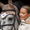 Equestrian Stockholm Ear Bonnet - Sand