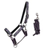 QHP Headcollar & Leadrope Set - Bouncing Bows