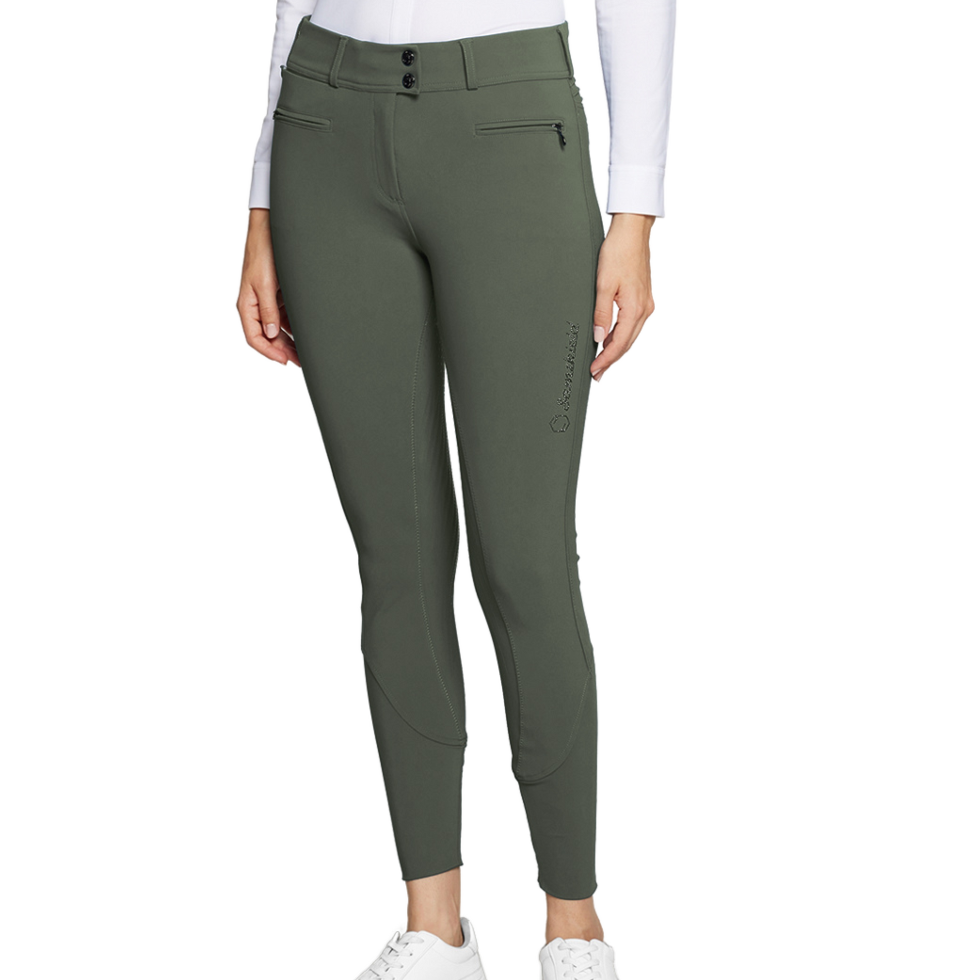 Samshield Clara High Waist Breeches - Avocado