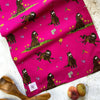 Emily Cole Tea Towel - Little Alf Pink