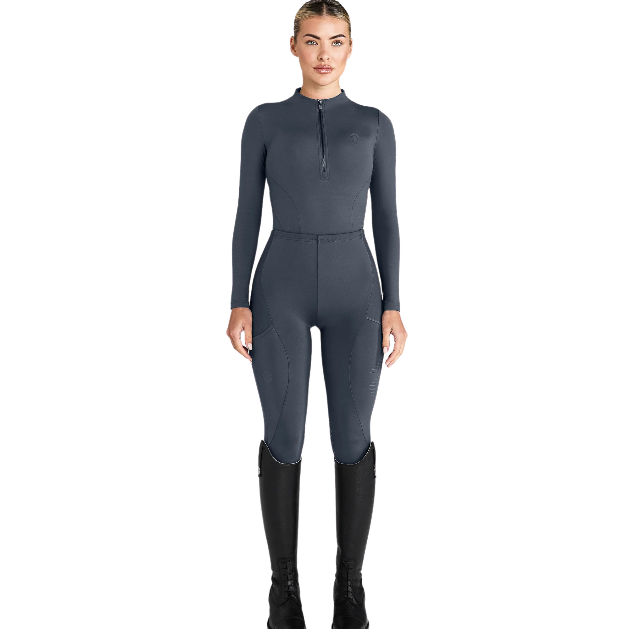 Aztec Diamond Core Leggings - Petrol