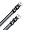 Premier Equine Patent Leather & Diamante Buckle Spur Straps