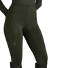Aztec Diamond Core Leggings - Forest Green