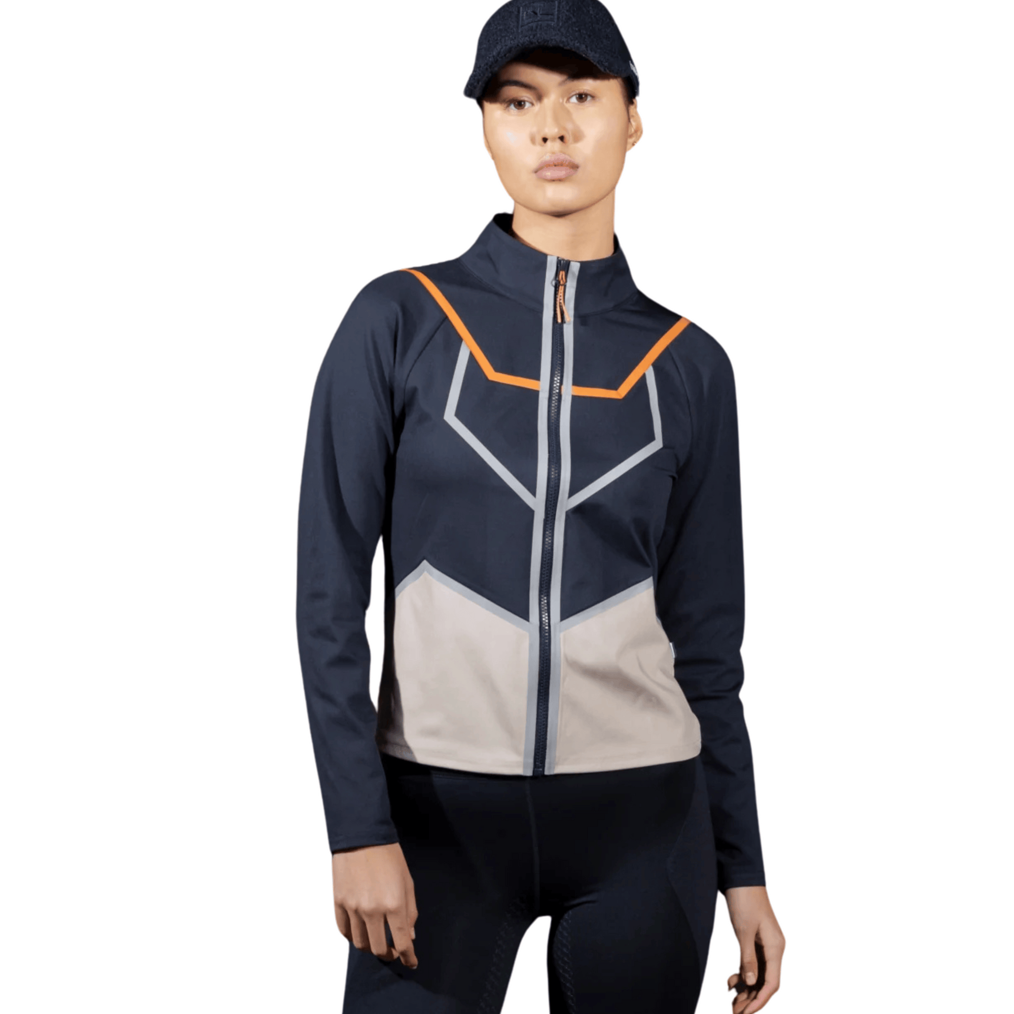 Kingsland Vicky Ladies Zip Shirt - Navy
