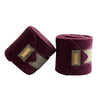 Equestrian Stockholm Bandages - Crystal Merlot