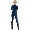 Aztec Diamond Kids Leggings - Navy