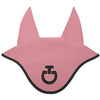 Cavalleria Toscana Light Weight Jersey Ear Bonnet - Dusty Pink/Black