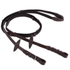 QHP Web Reins - Dark Brown