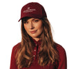 Equestrian Stockholm Cap - Bordeaux Silver