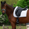 PS of Sweden Crystal Satin Dressage Pad - White