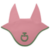 Cavalleria Toscana Light Weight Jersey Ear Bonnet - Pink/Green