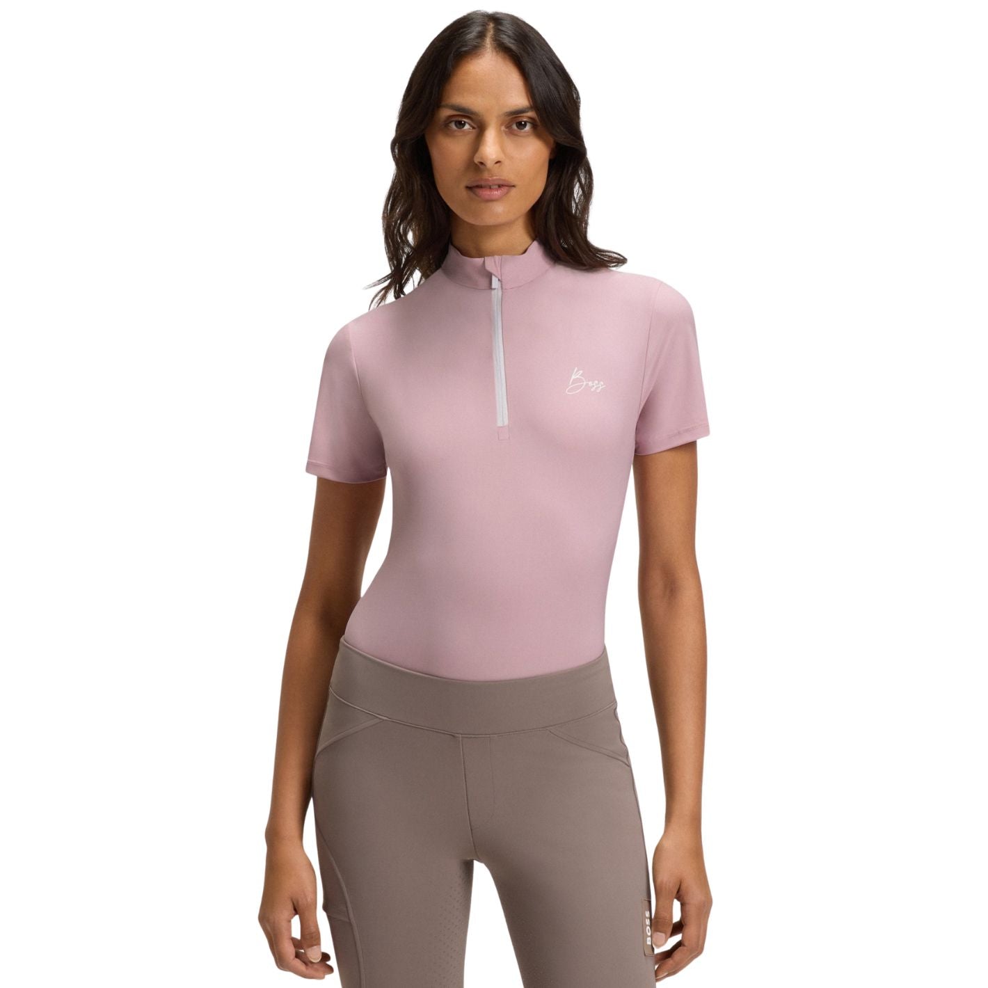 Boss Equestrian Renee Training Shirt - Orchid