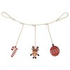 QHP Horse Toy Hanger Gift box Christmas Rudolph