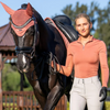 Equestrian Stockholm Air Breeze Top - Coral