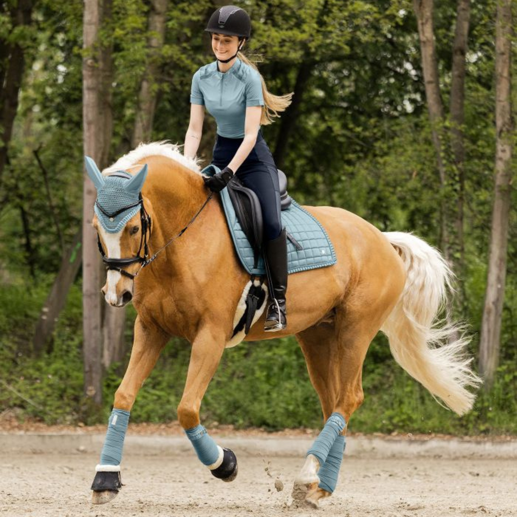 Waldhausen Florence Jump Saddle Pad - Alpine Blue