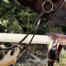 Load image into Gallery viewer, CWD Raised Adjustable Bridge Breastplate - Brown
