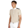 Equestro Competition Polo Shirt - Oxford Tan