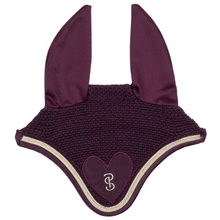 Load image into Gallery viewer, PS of Sweden Heart Ear Bonnet - Plum
