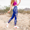 Pony Macaroni Blue Floral Kids Breeches