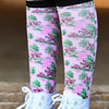 Dreamers & Schemers Boot Socks - Pony Mac Pink Tally Ho