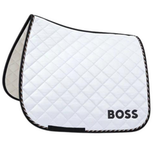 Load image into Gallery viewer, Boss Equestrian Dressage Saddle Pad - White
