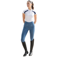 Load image into Gallery viewer, Maximilian Equestrian Pro Riding Leggings - Denim
