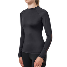 Load image into Gallery viewer, Equestrian Stockholm Dynamic Base Layer Top - Dark Ocean
