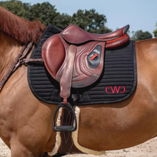 Load image into Gallery viewer, CWD Jump Saddle Pad - Black
