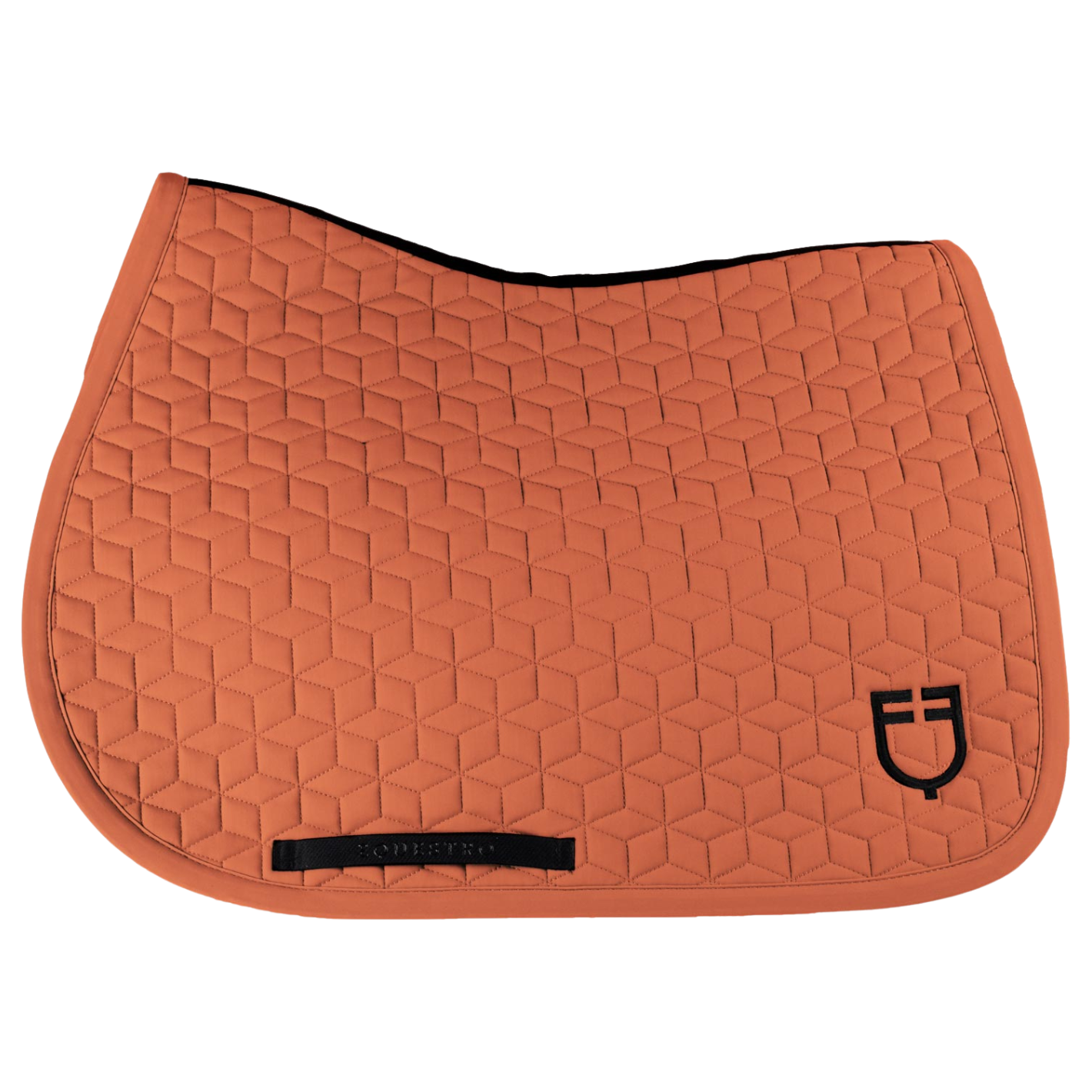 Equestro Cube Quilting Jump Pad - Redwood