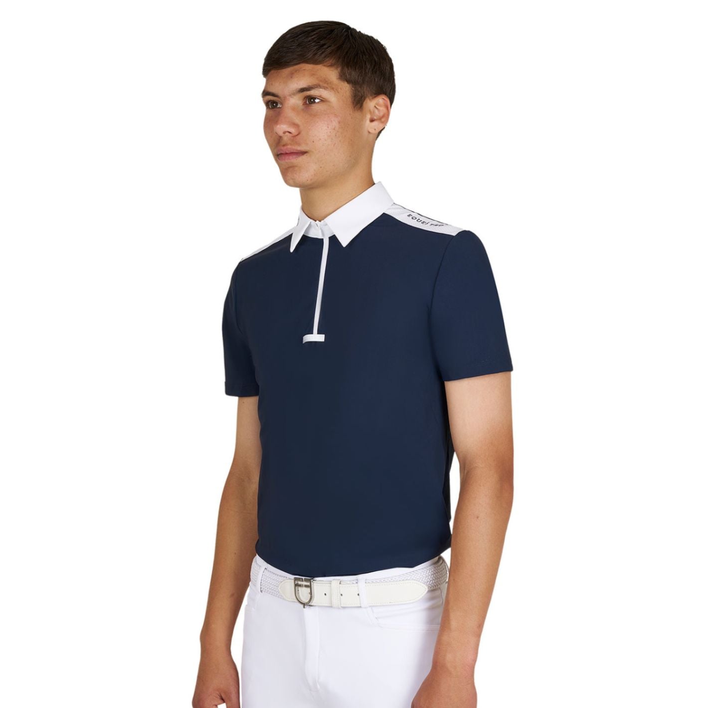 Equestro Competition Polo Shirt - Navy