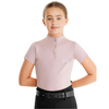 Aztec Diamond Short Sleeve Kids Base Layer - Pink