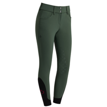 Load image into Gallery viewer, Cavalleria Toscana American High Waist Breeches - Forest Green
