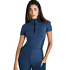 Aztec Diamond Define Short Sleeve Base Layer - Azul