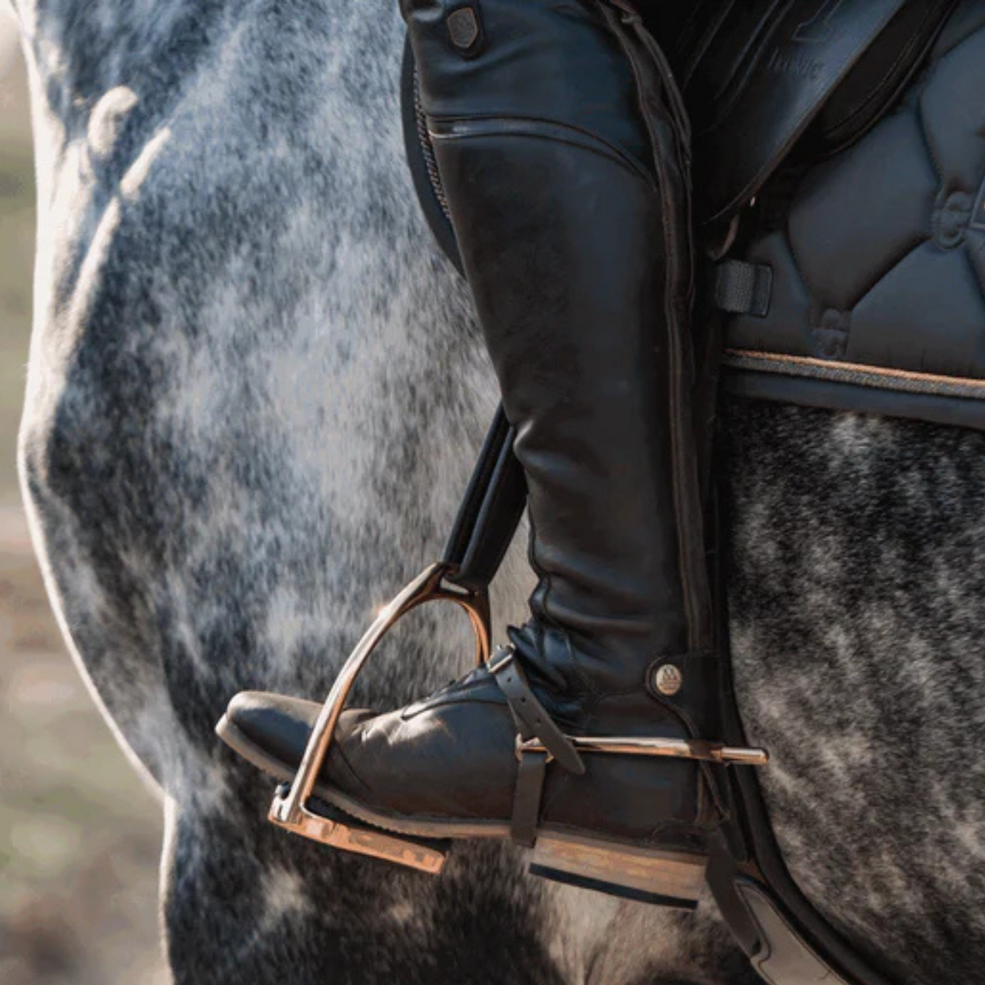 Sprenger Fillis Stirrups - Rose Gold