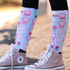 Dreamers & Schemers Boot Socks - Vintage Ribbons