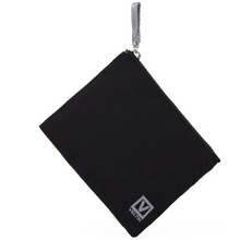 Load image into Gallery viewer, Veltri Darius Zip Pouch - Black
