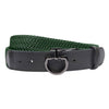 Cavalleria Toscana Mens Belt - Jungle Green