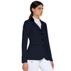 Cavalleria Toscana Competition Jacket - Navy w Perforated Inserts