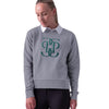 PS of Sweden Karla Monogram Sweatshirt - Grey Melange