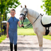 QHP Aubree Kids Shirt - Misty Blue